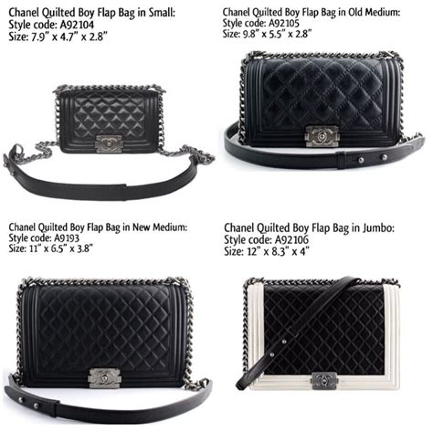 chanel le boy old vs new medium|chanel boys handbags.